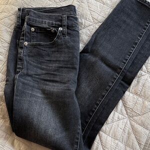 J. Crew Black Slim Jeans